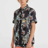 Mix and Match Floral Shirt | Black Tropicana