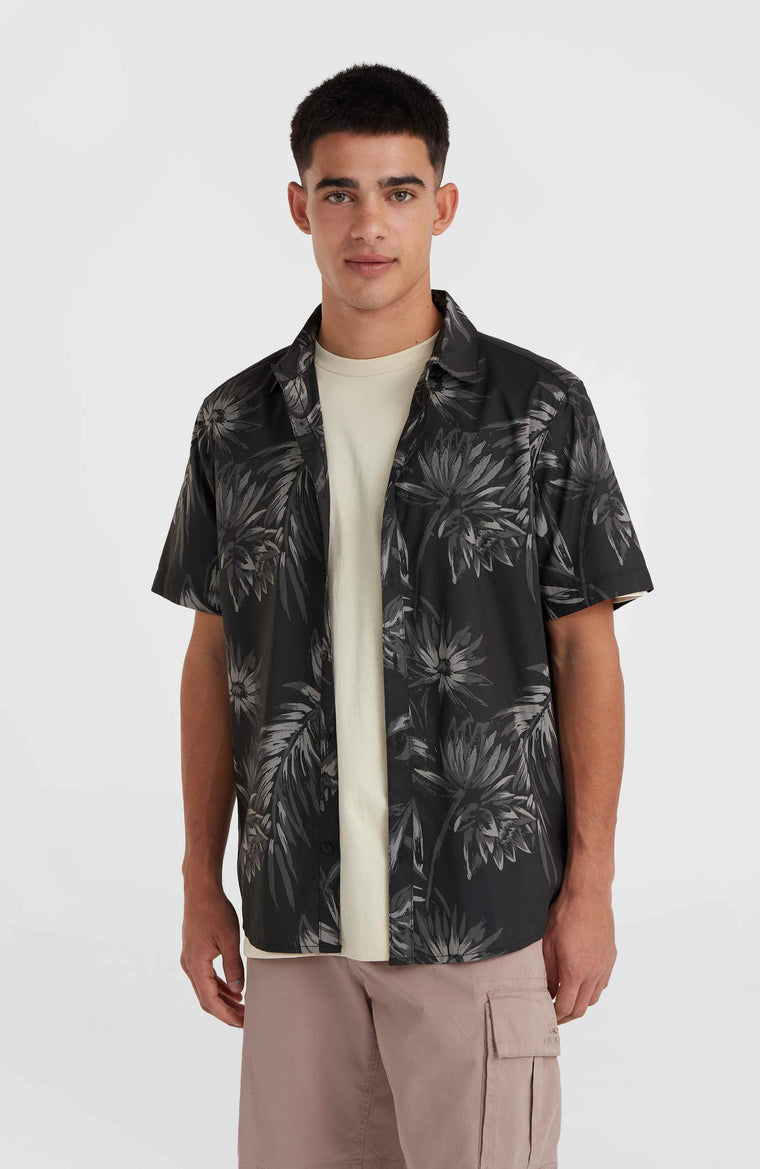 Mix and Match Floral Shirt | Black Tonal Tropican