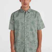 Mix and Match Beach Shirt | Green Vintage Surfer