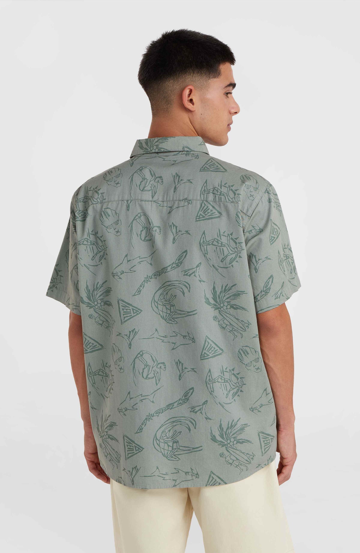 Mix and Match Beach Shirt | Green Vintage Surfer – O'Neill
