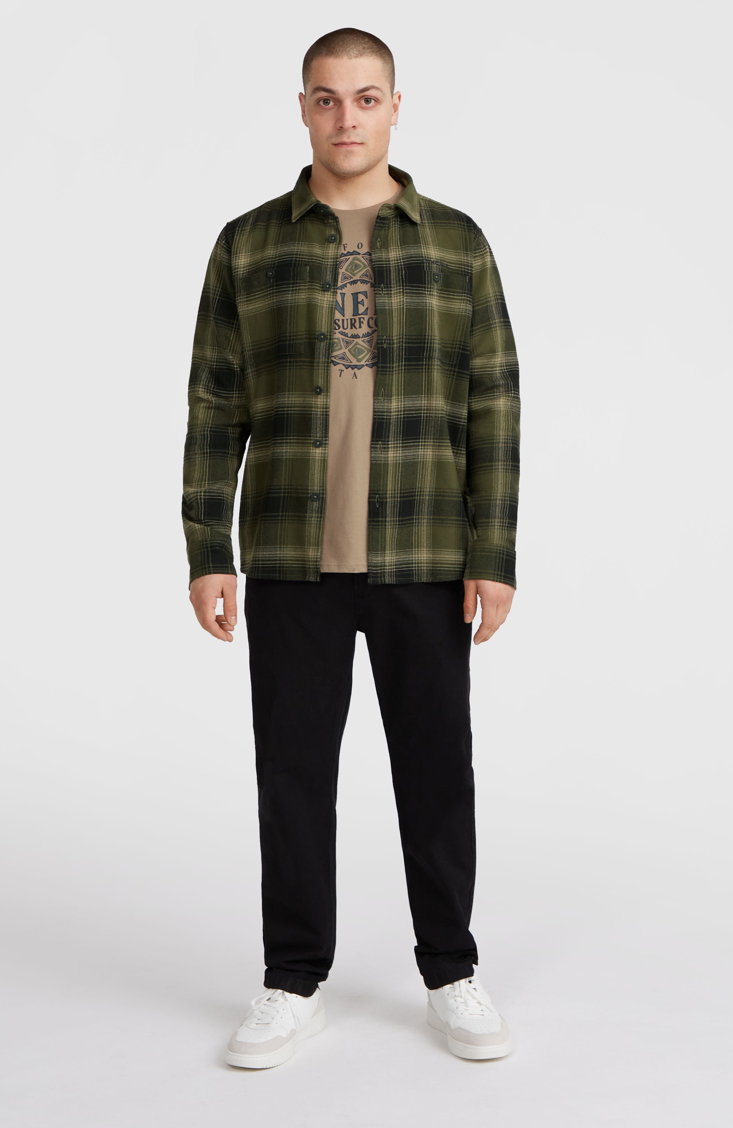 Flannel Check Shirt | Green Check Small – O'Neill