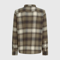 Flannel Check Shirt | Brown Check Small