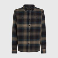 Flannel Check Shirt | Black Check Small