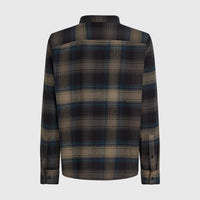 Flannel Check Shirt | Black Check Small