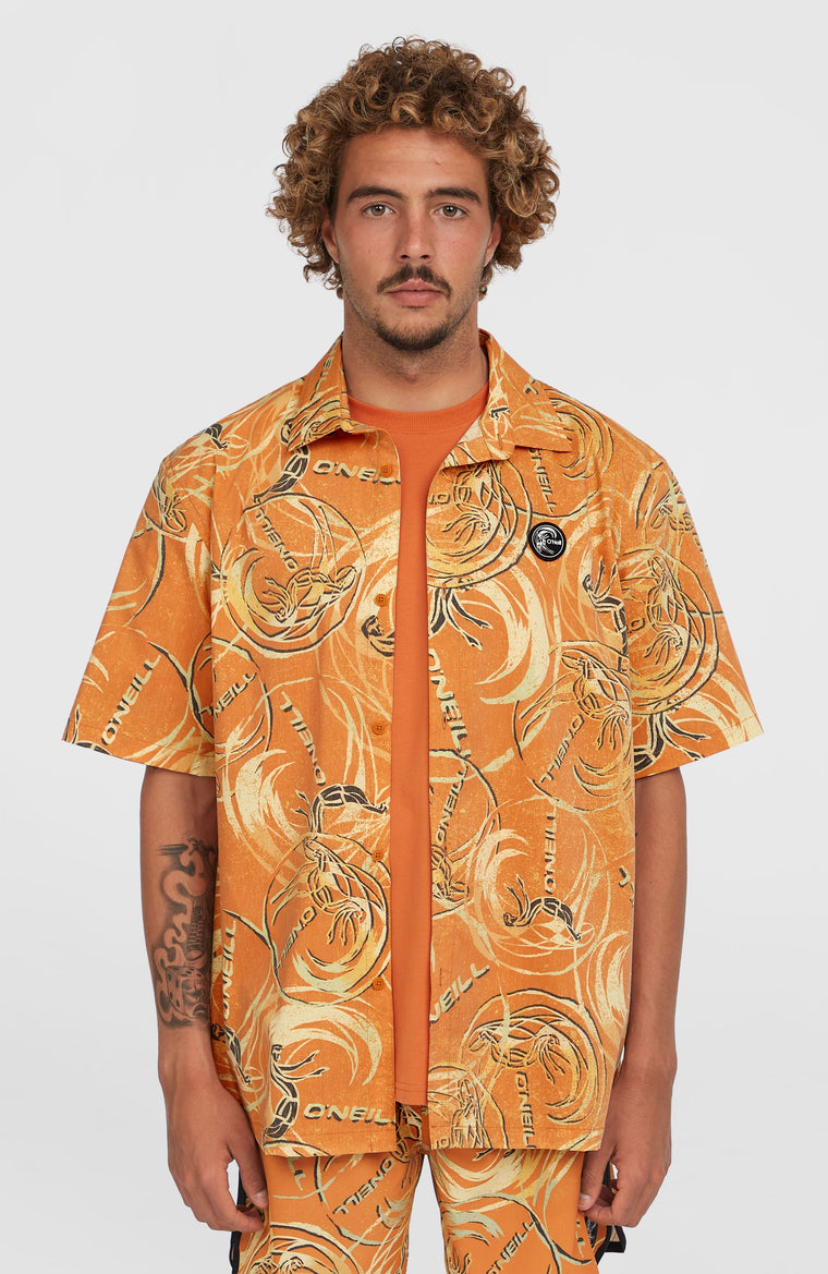 O'Riginals UPF 50+ Short Sleeve Shirt | Orange Originals