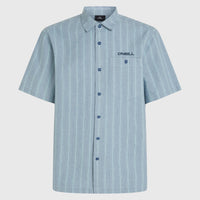 Jacquard Stripe Shirt | Blue Cali Stripe