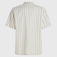 Jacquard Stripe Shirt | Beige Cali Stripe