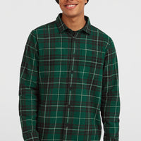 Must-Have Flannel Shirt | Green Flannel Check