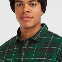 Must-Have Flannel Shirt | Green Flannel Check