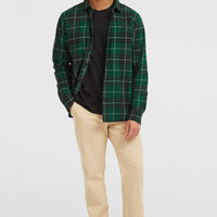 Must-Have Flannel Shirt | Green Flannel Check