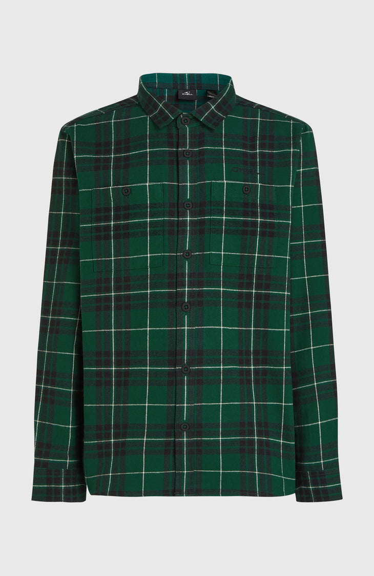 Must-Have Flannel Shirt | Green Flannel Check