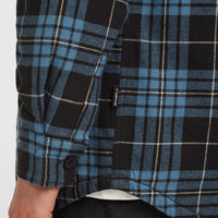 Must-Have Fleece-Lined Shirt | Blue Flannel Check
