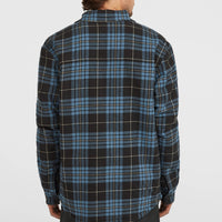 Must-Have Fleece-Lined Shirt | Blue Flannel Check
