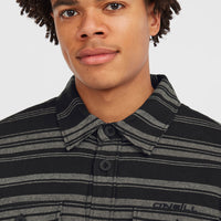 Must-Have Fleece-Lined Shirt | Black Bavaro
