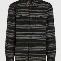 Must-Have Fleece-Lined Shirt | Black Bavaro