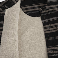 Must-Have Fleece-Lined Shirt | Black Bavaro