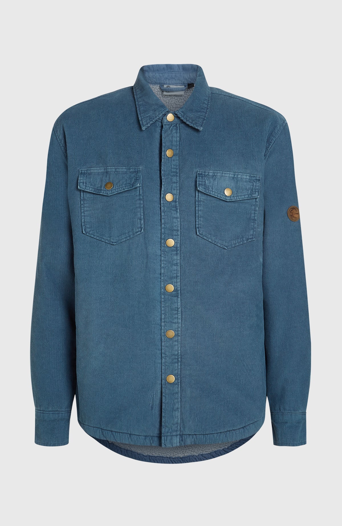 O'Riginals Corduroy Fleece-Lined Overshirt | Mozart Blue