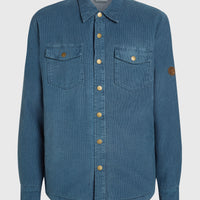 O'Riginals Corduroy Fleece-Lined Overshirt | Mozart Blue