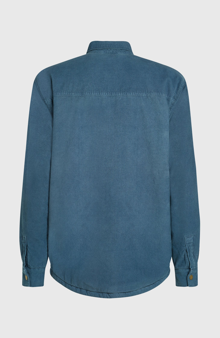 O'Riginals Corduroy Fleece-Lined Overshirt | Mozart Blue