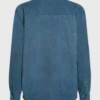 O'Riginals Corduroy Fleece-Lined Overshirt | Mozart Blue