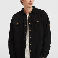 O'Riginals Corduroy Fleece-Lined Overshirt | Black Out