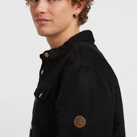O'Riginals Corduroy Fleece-Lined Overshirt | Black Out