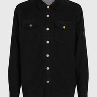 O'Riginals Corduroy Fleece-Lined Overshirt | Black Out