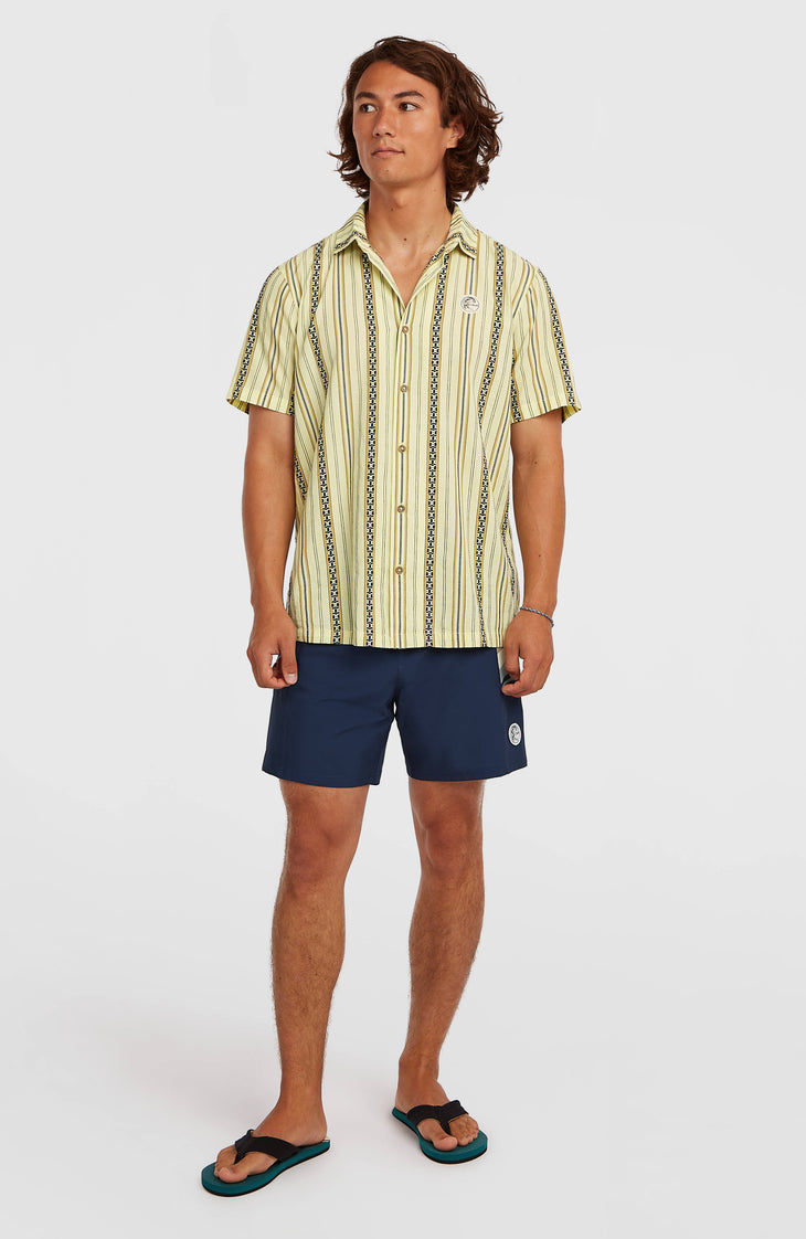 O'Riginals Jacquard Shirt | Yellow Originals Jstripe