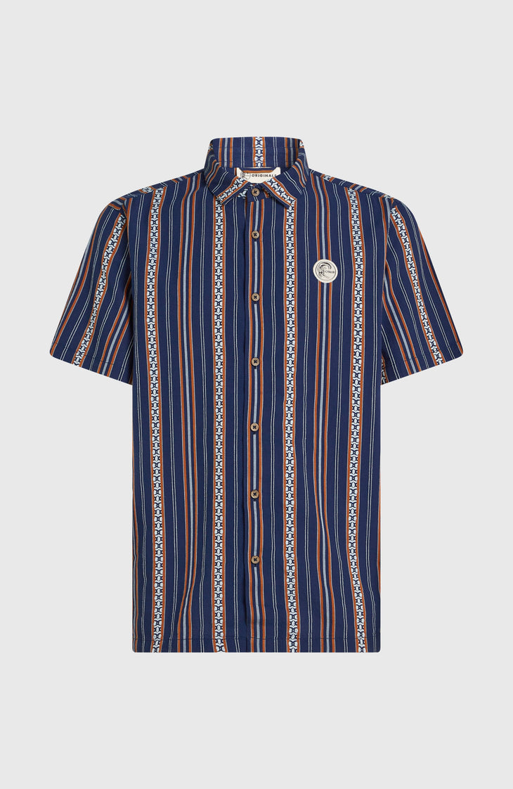 O'Riginals Jacquard Shirt | Blue Originals Jstripe