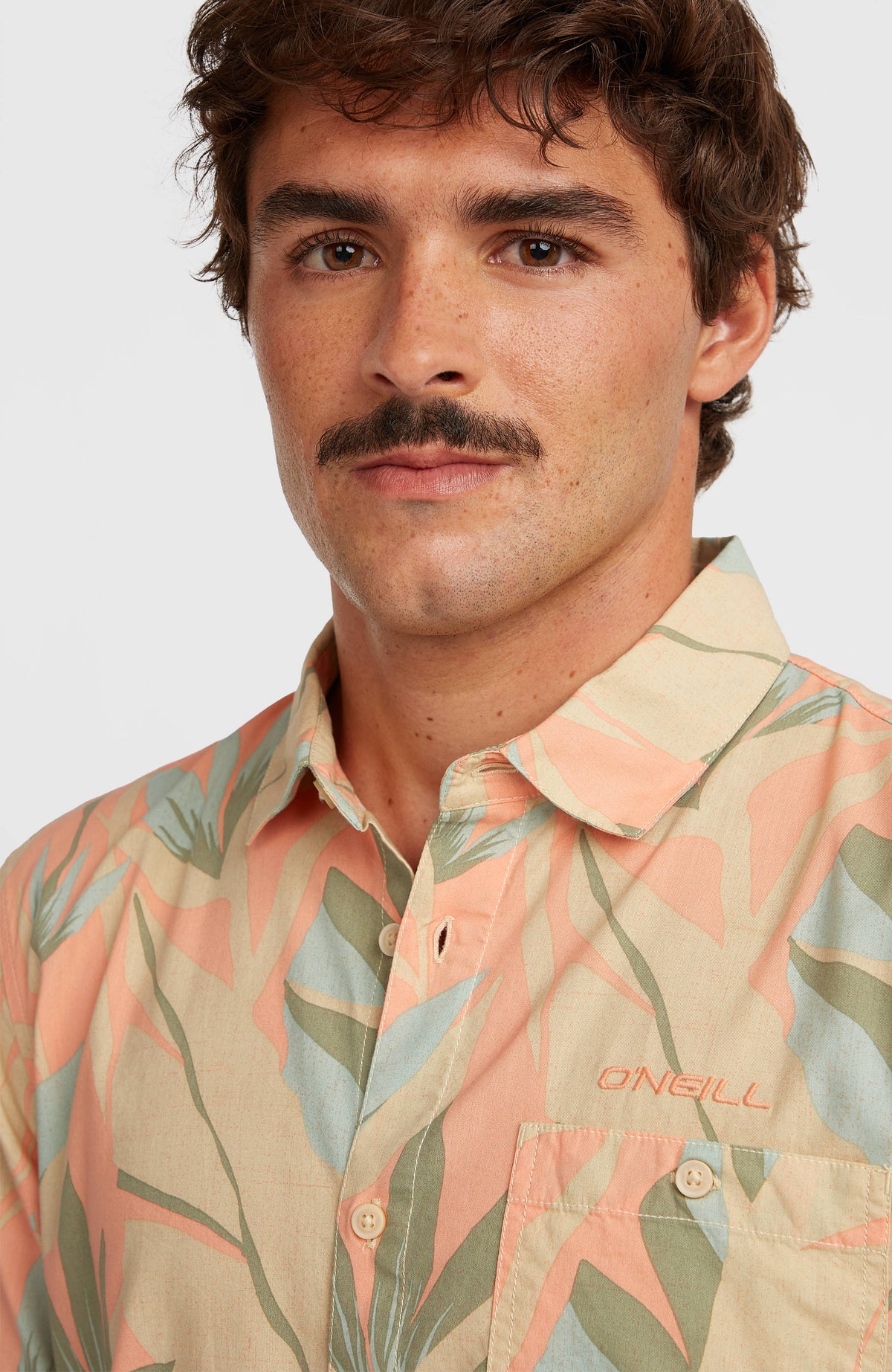 O'Neill Print Shirt | Orange Tropicana Big