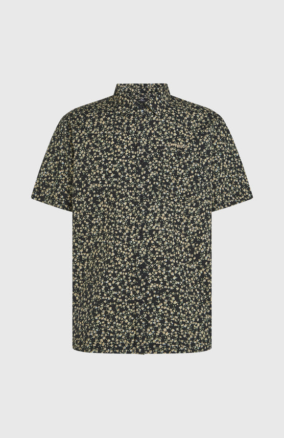 O'Neill Print Shirt | Black Dot Flower