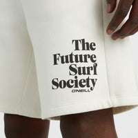 Future Surf Sweatshorts | Snow White