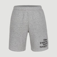 Future Surf Sweatshorts | Silver Melee