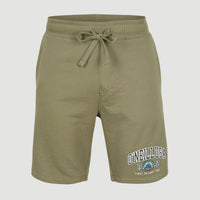 Surf State Sweatshorts | Deep Lichen Green