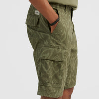 Park Cargo Short | Deep Lichen Magic Carpet