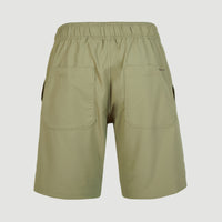 Utility 17'' Hybrid Shorts | Deep Lichen Green