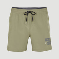 Packable 15'' Hybrid Shorts | Deep Lichen Green