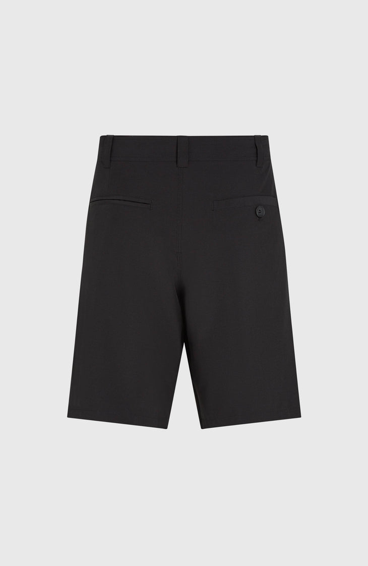 Hybrid Chino 19" Shorts | Black Out