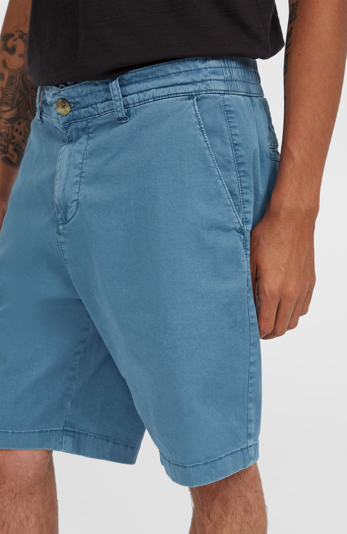 Essentials Chino Shorts | Copen Blue