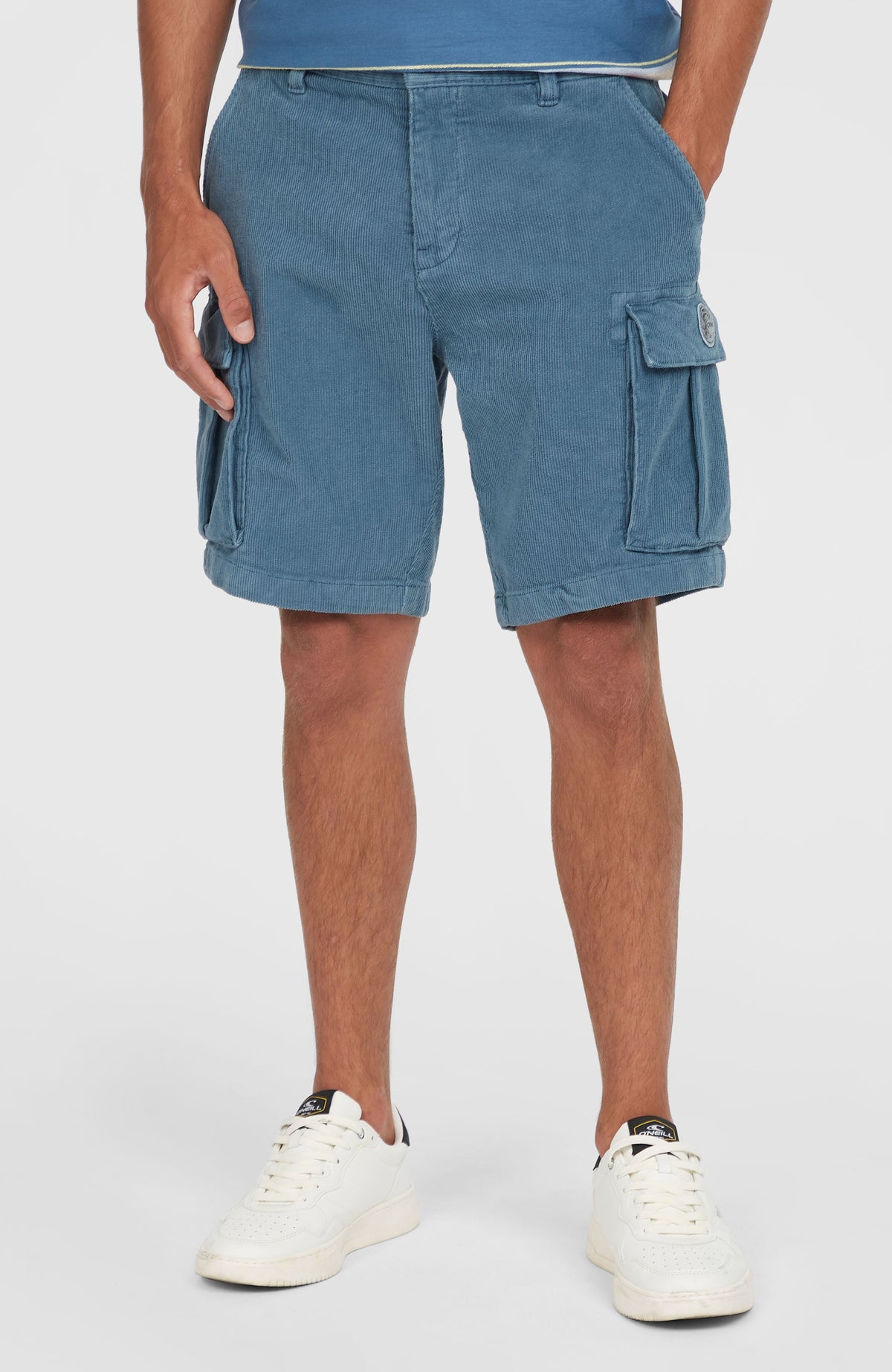 O'Riginals Cord Cargo Shorts | Copen Blue