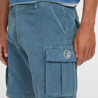 O'Riginals Cord Cargo Shorts | Copen Blue