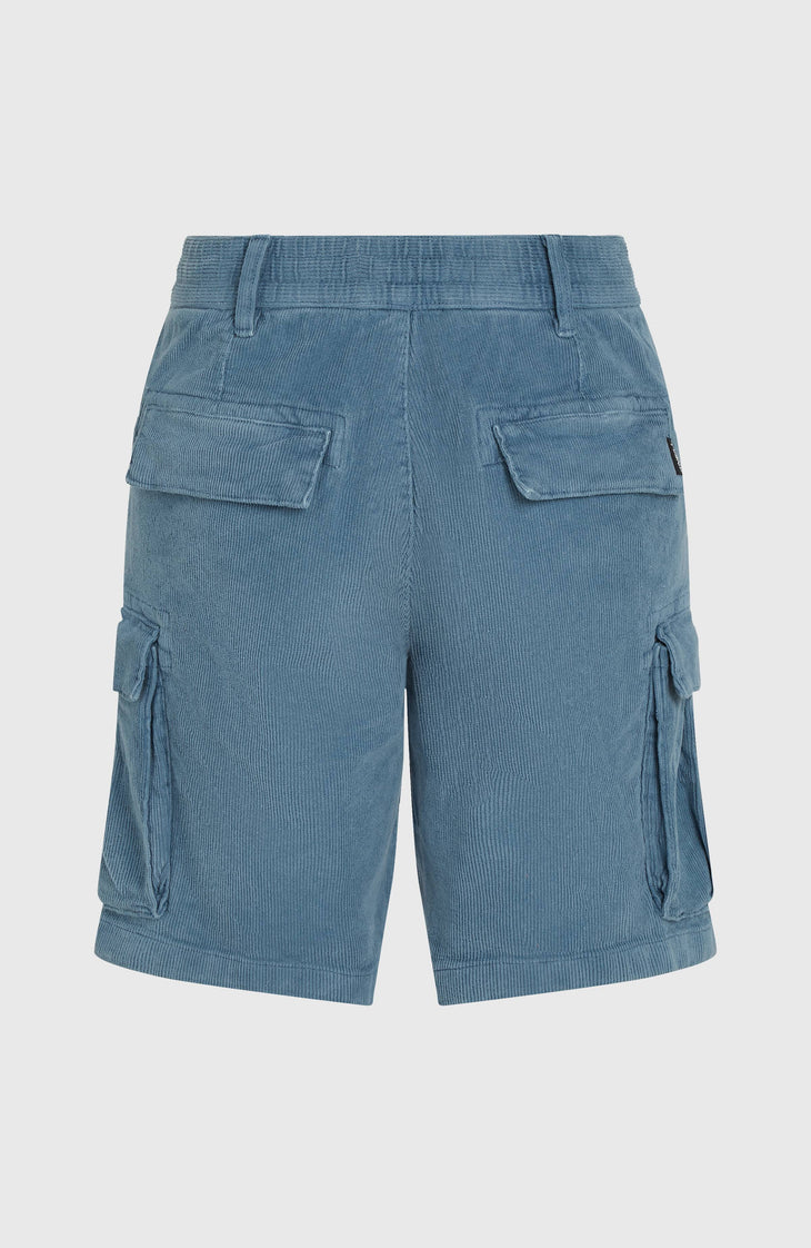O'Riginals Cord Cargo Shorts | Copen Blue