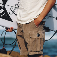 O'Riginals Cord Cargo Shorts | Pure Cashmere