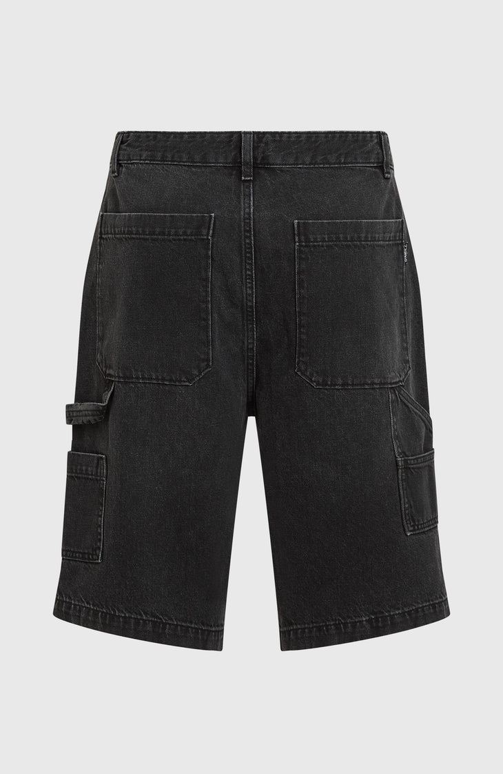 Essentials Denim Shorts | Black Out