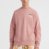 Camorro Crew Sweatshirt | Ash Rose