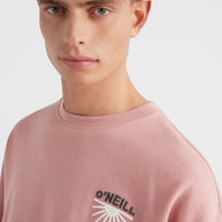 Camorro Crew Sweatshirt | Ash Rose