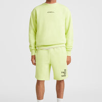 Future Surf Crew Sweatshirt | Sunny Lime