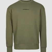 Future Surf Crew Sweatshirt | Deep Lichen Green