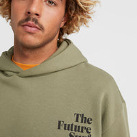 Future Surf Hoodie | Deep Lichen Green