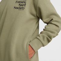 Future Surf Hoodie | Deep Lichen Green